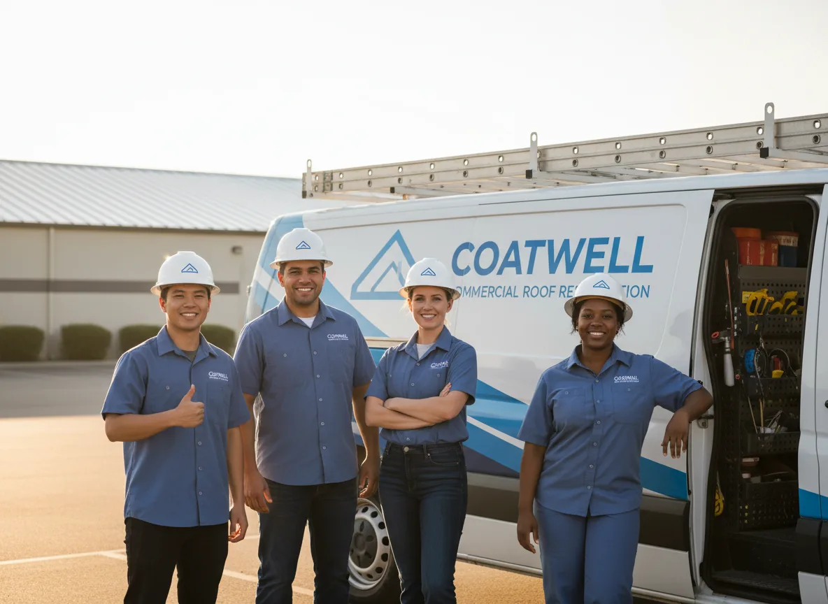 Commercial roof coating company in Atkinson, IL